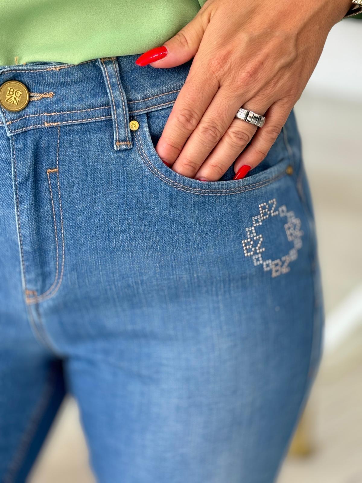 Calça de ganga slim