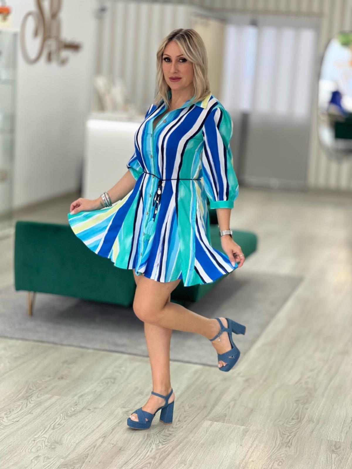 Vestido camiseiro