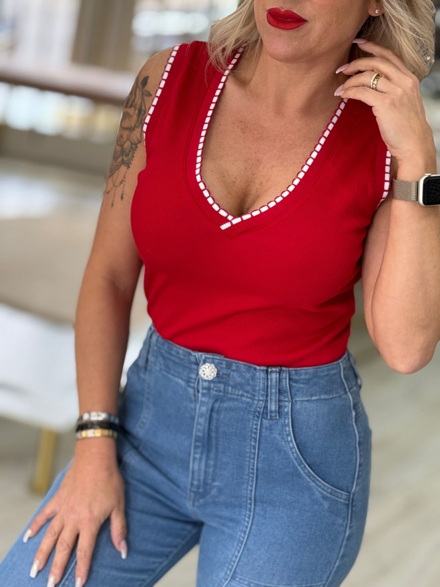 Top de malha