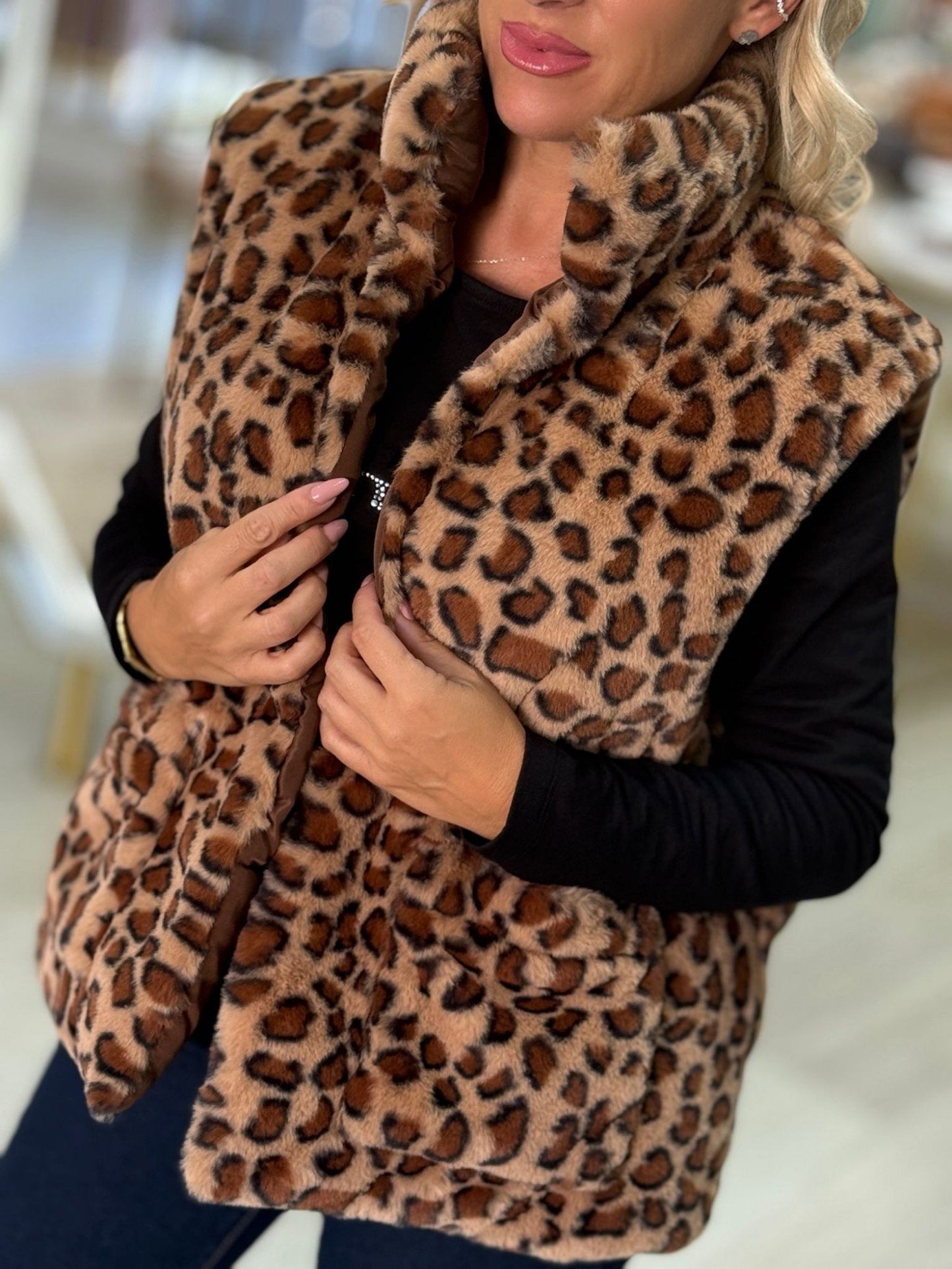 Colete animal print