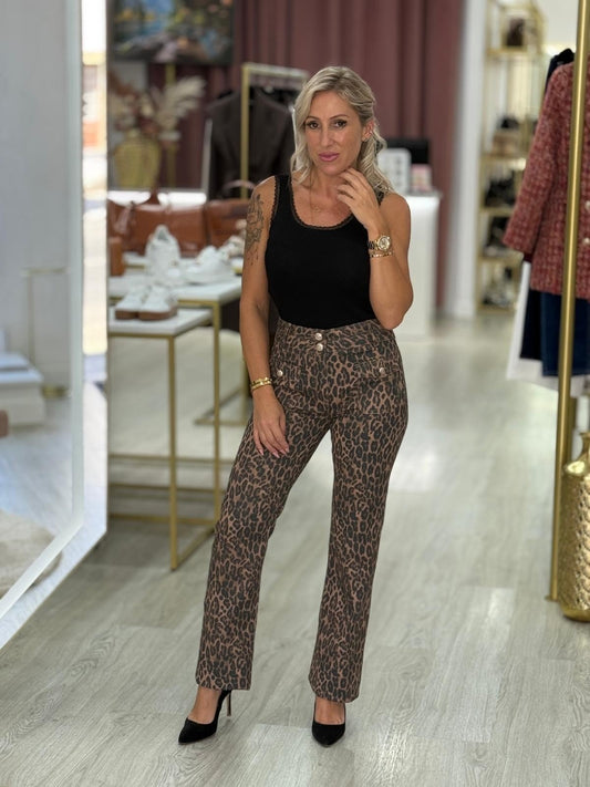 Calças animal print