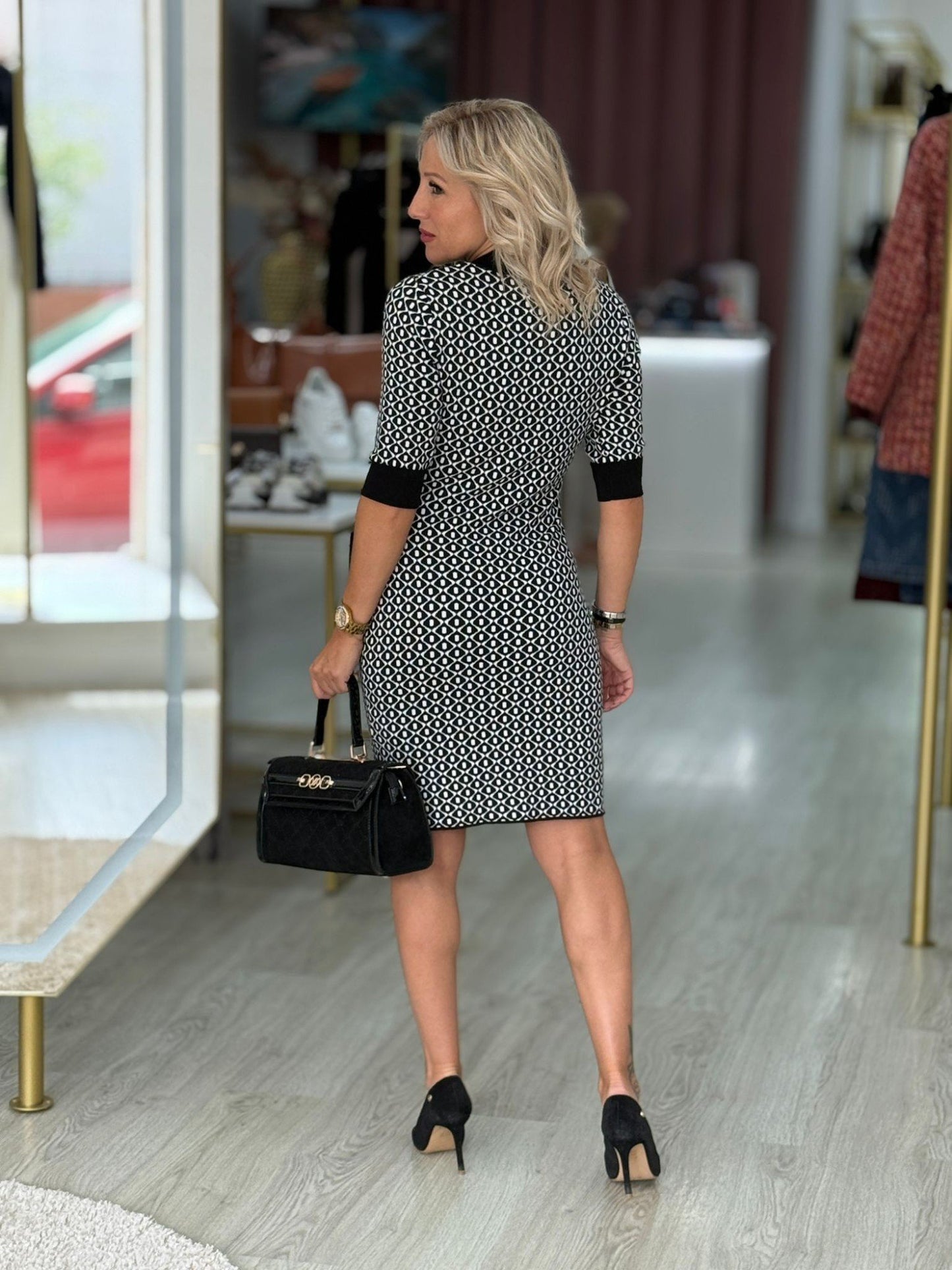Vestido de malha
