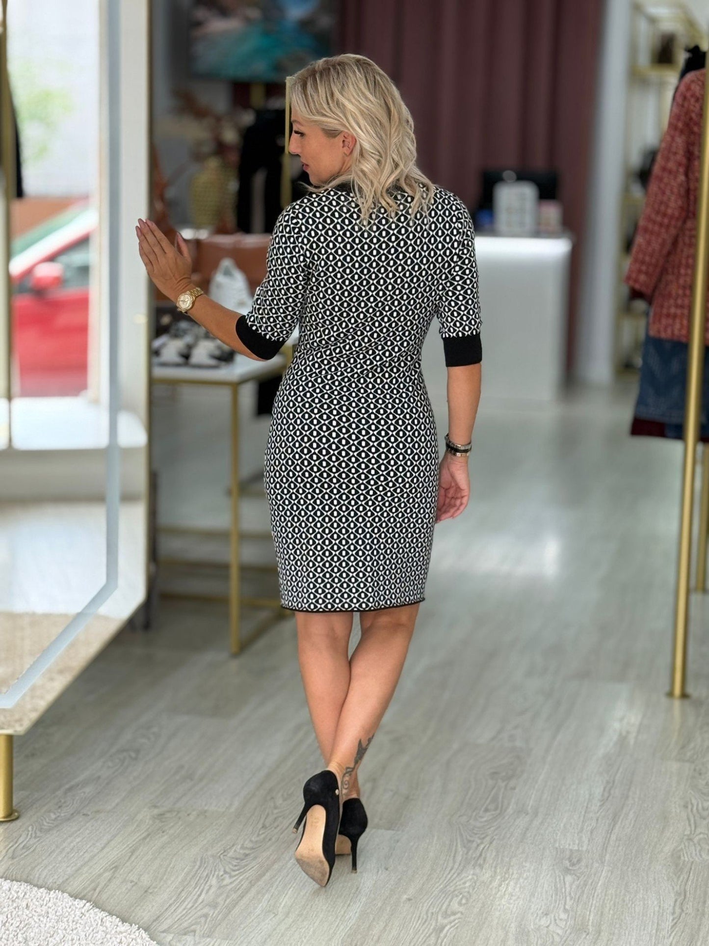 Vestido de malha