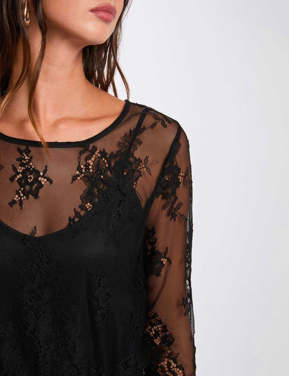 Camisola em renda (+ cores)