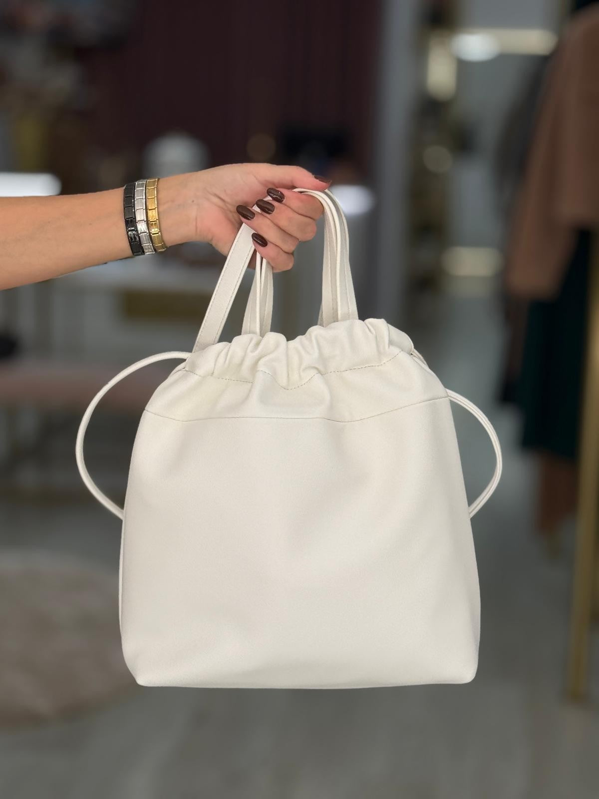 Mala Saco Média com Alça de Corrente (+ cores)