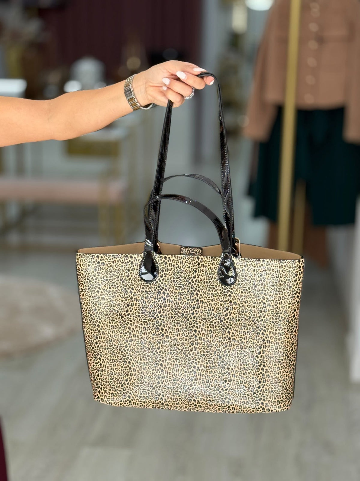 Mala Animal Print Tote