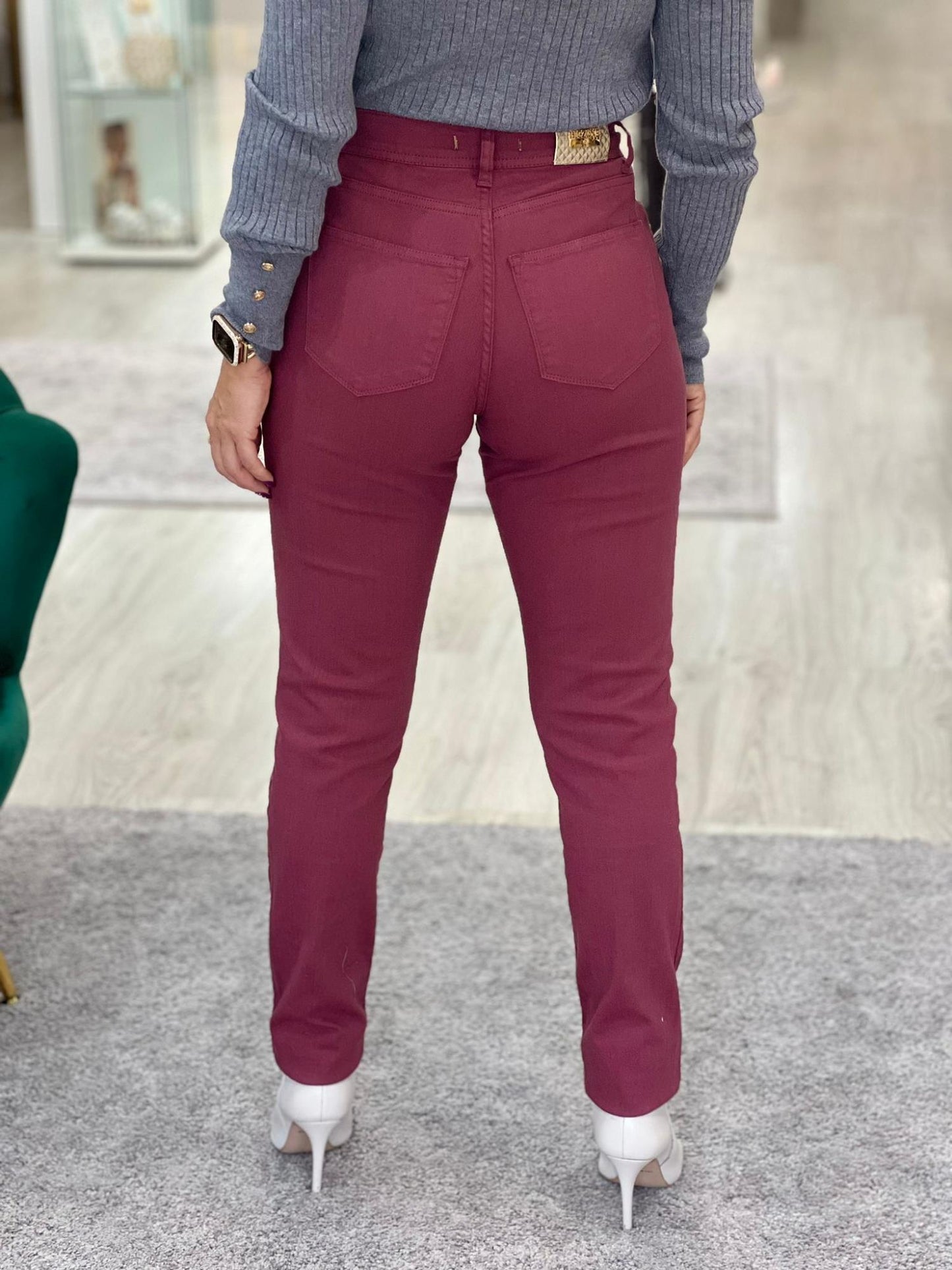 Calça slim (+cores)