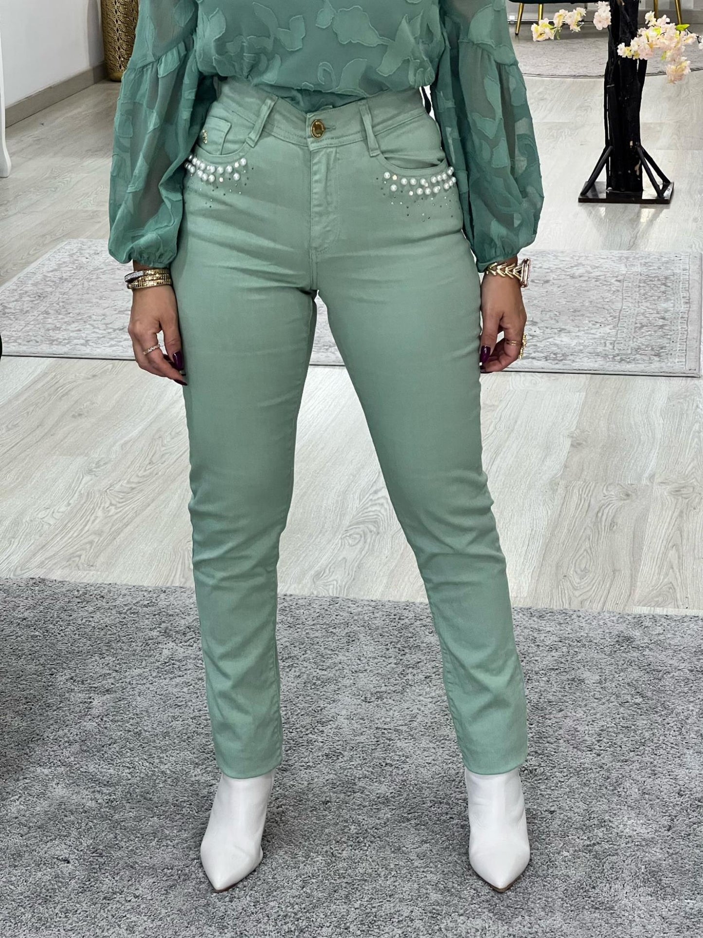 Calça slim (+cores)