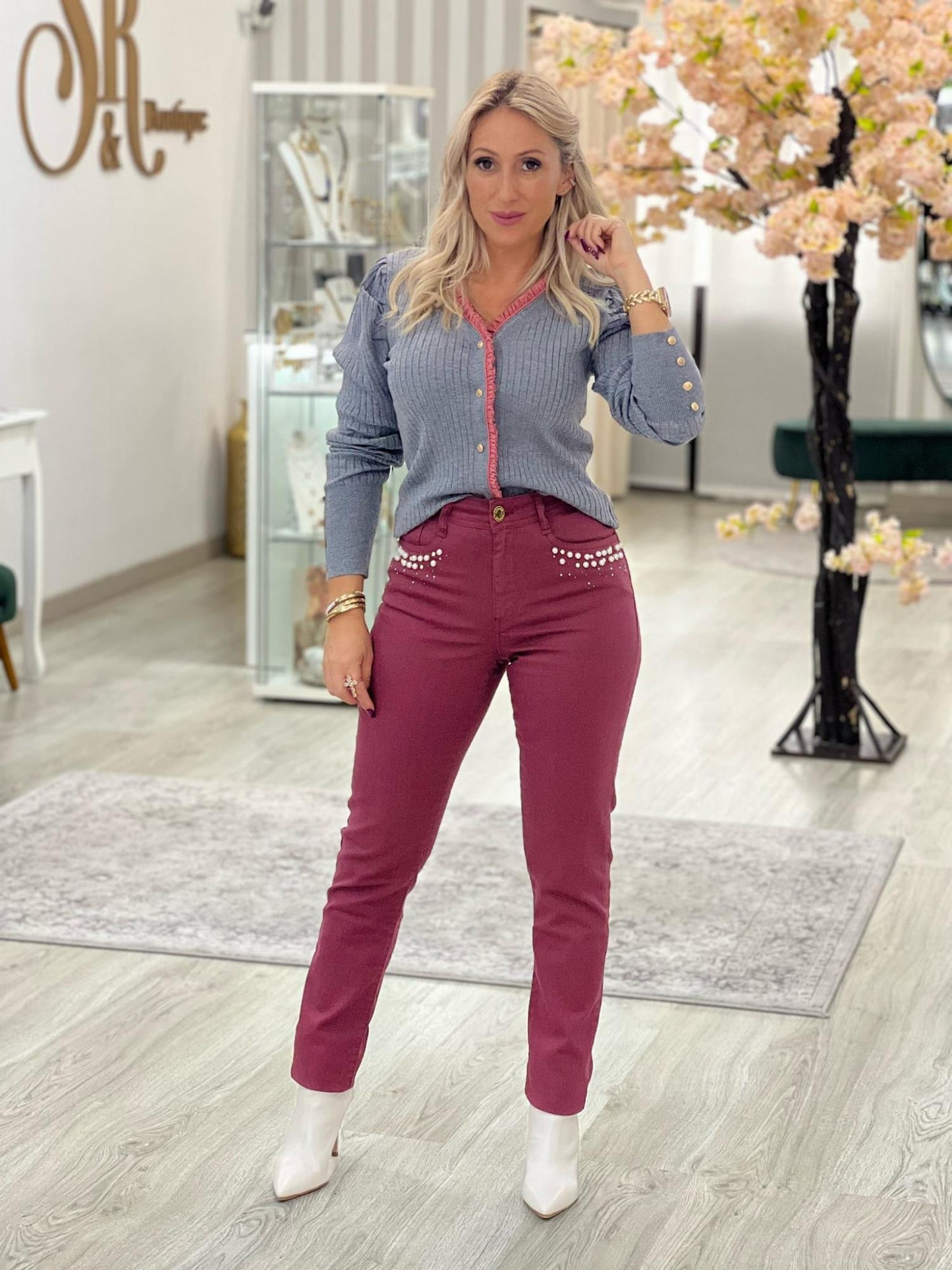 Calça slim (+cores)