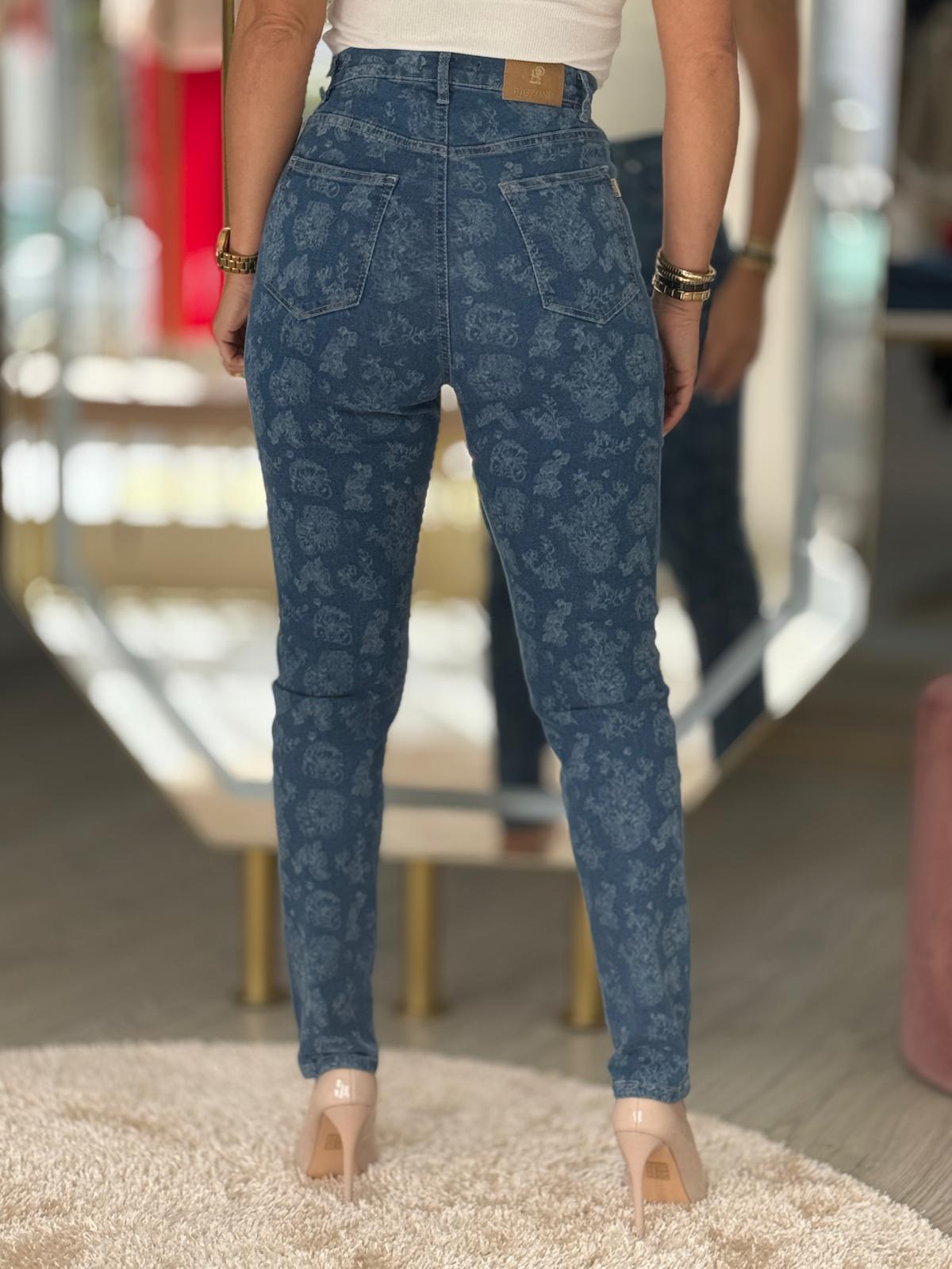 Calças de ganga Mom