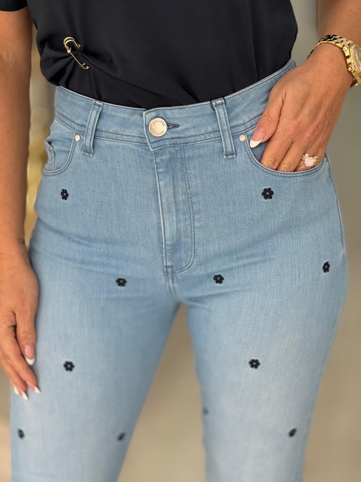 Calça de ganga skinny