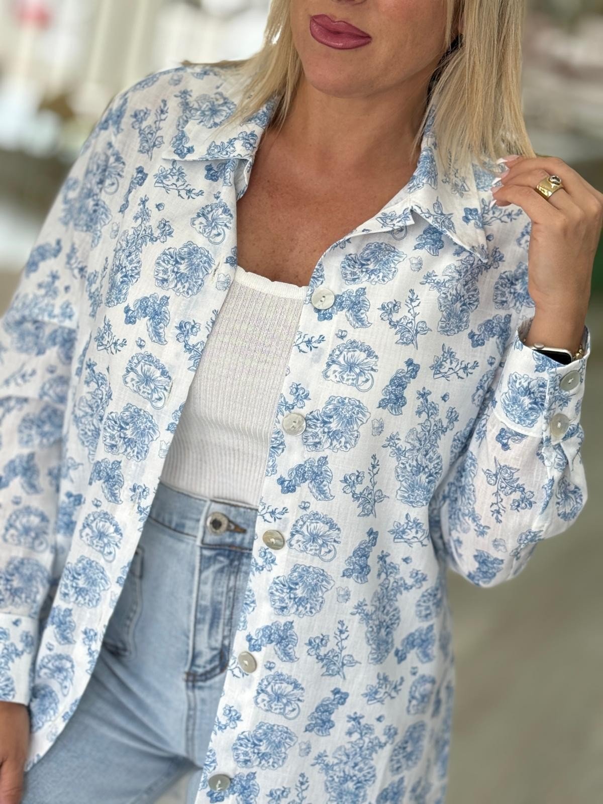 Camisa floral