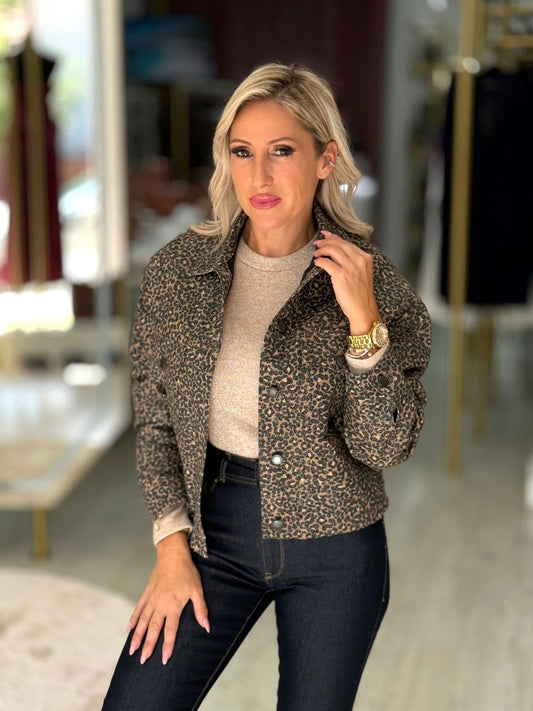 Blusão animal print