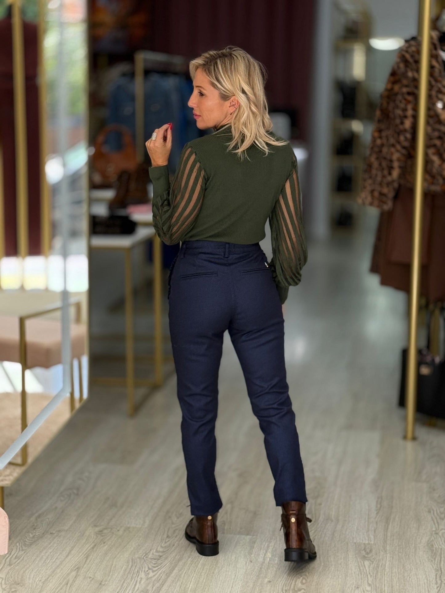 Calça chino