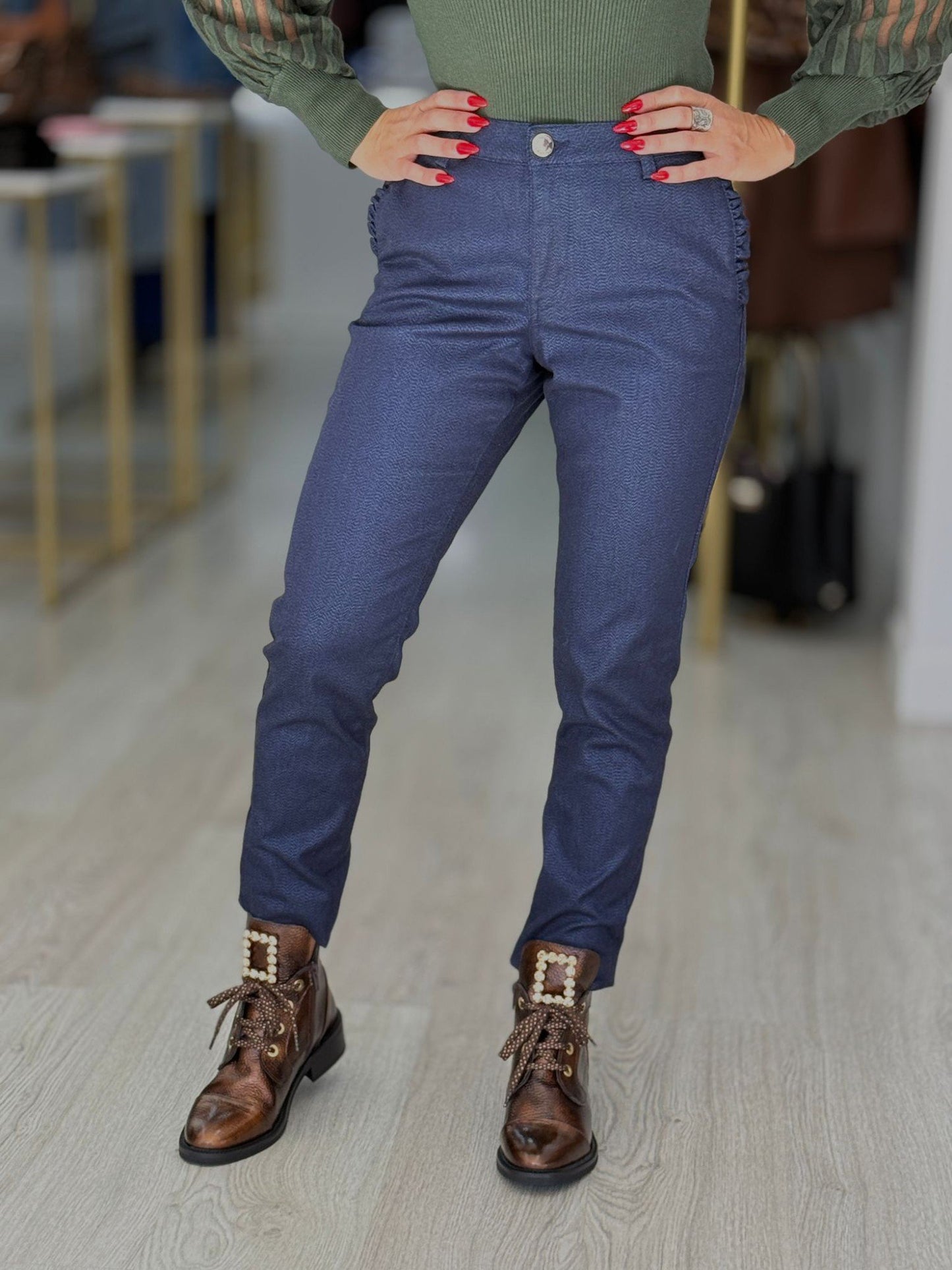 Calça chino