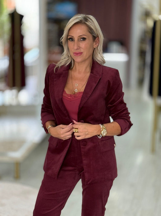Blazer veludo