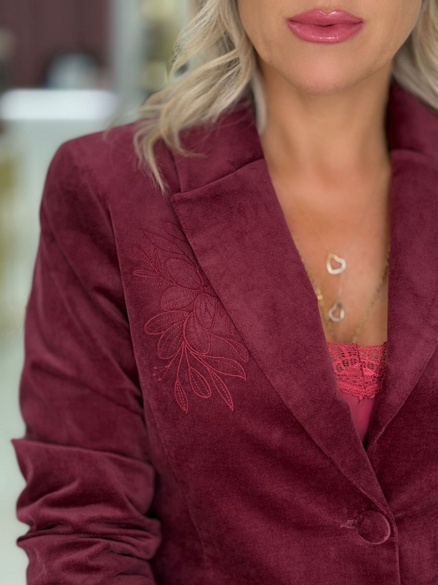 Blazer veludo
