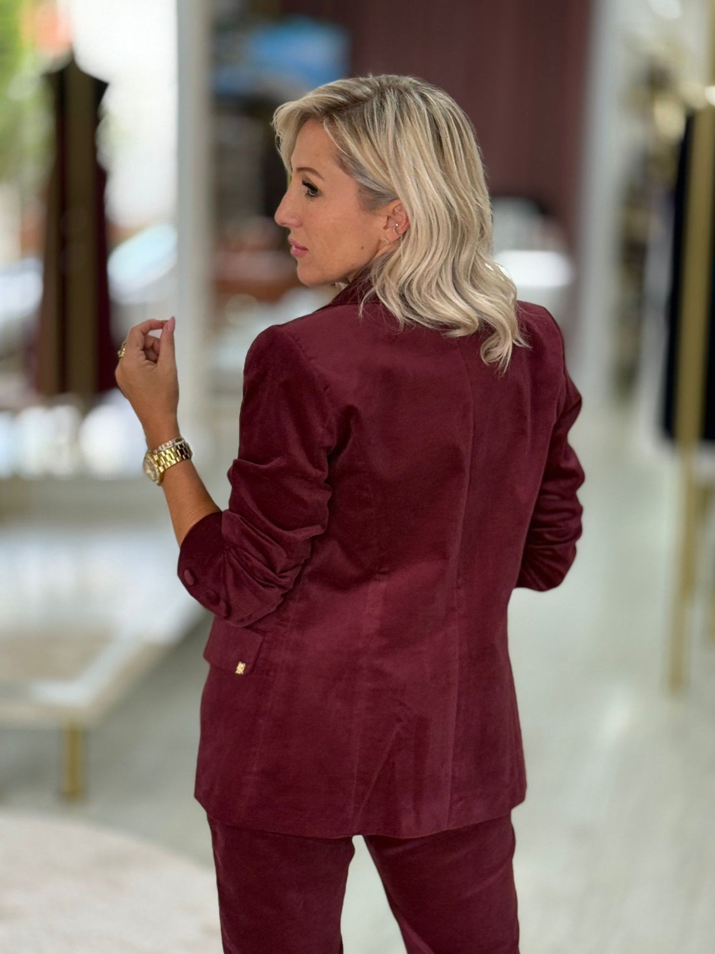 Blazer veludo