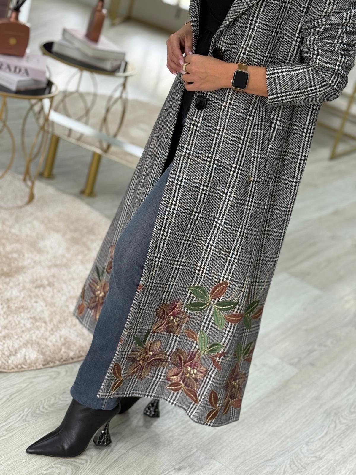 Casaco Pied de poule