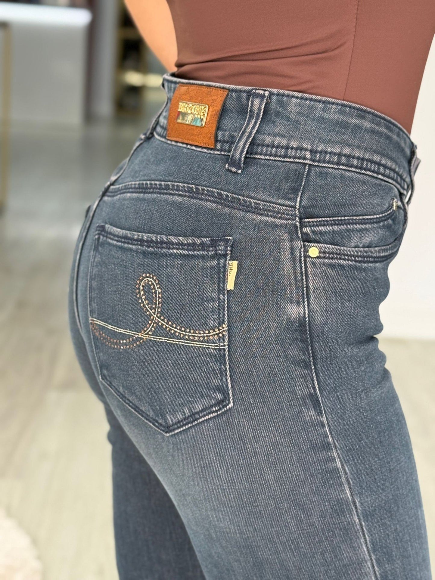 Calça de ganga regular