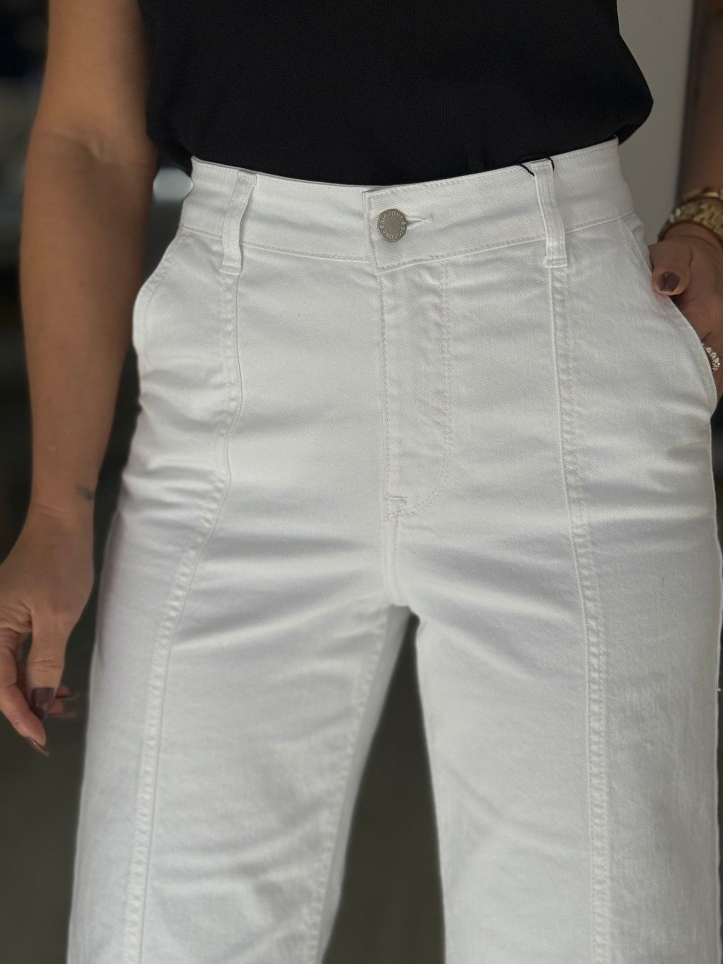 Calças de ganga wide leg (+ cores)