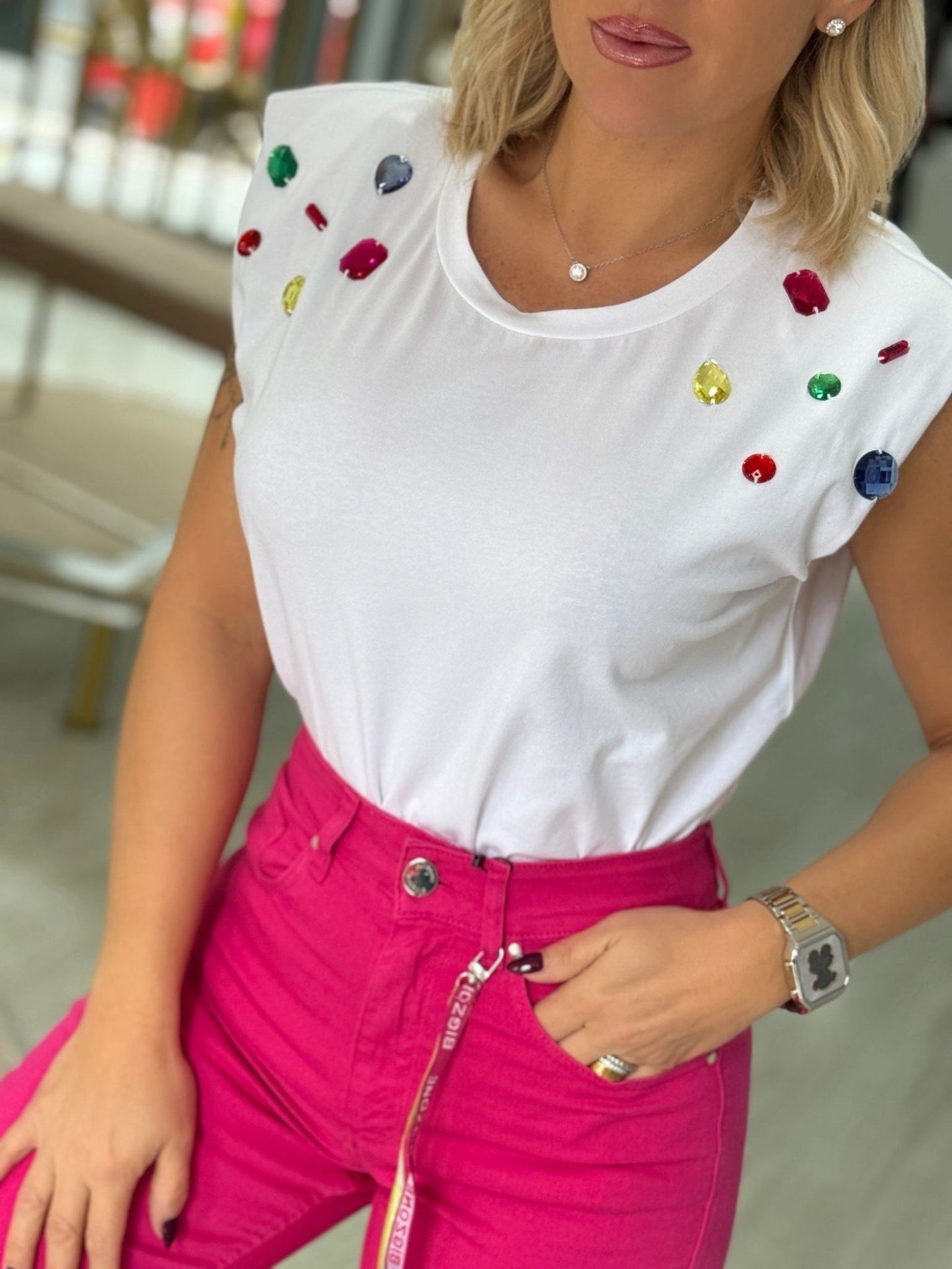 T-shirt pedraria