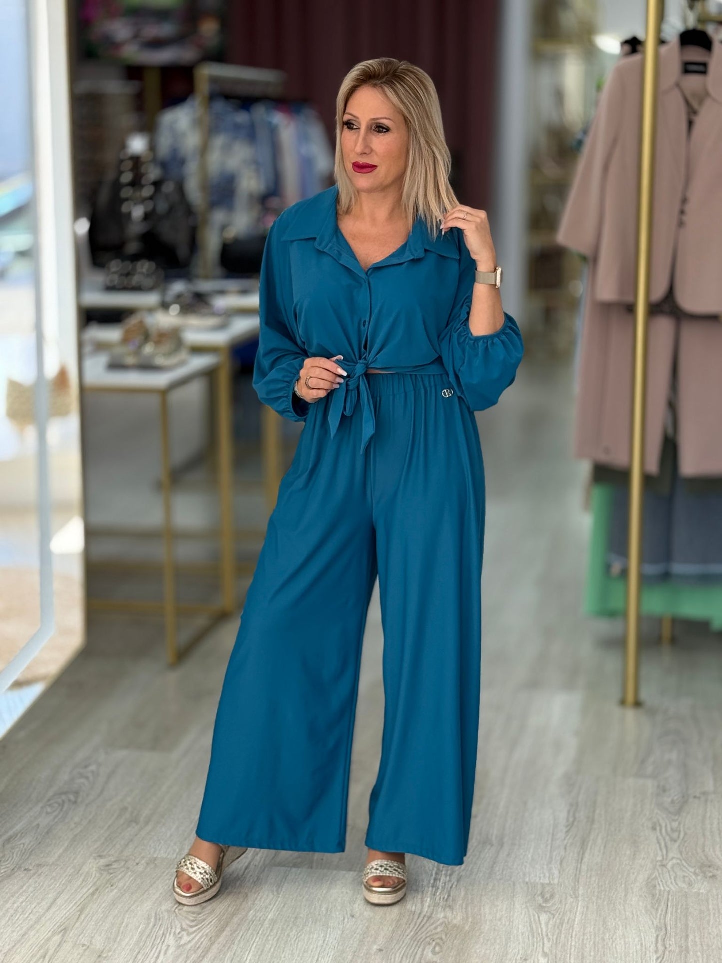 Blusa com botões