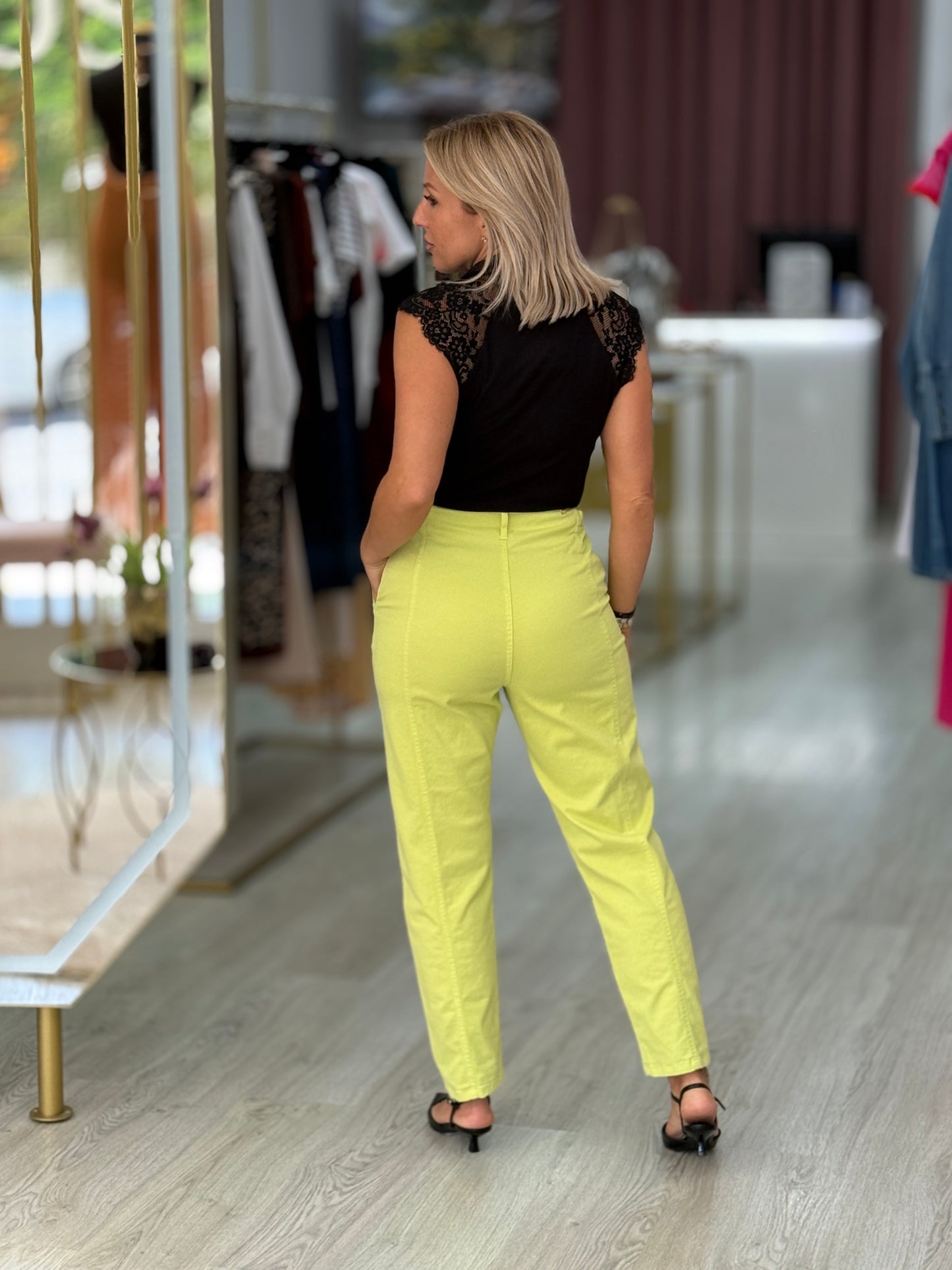 Calças slouchy