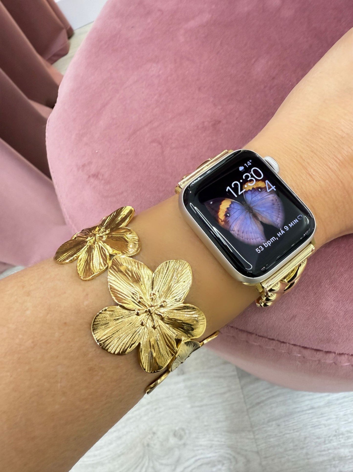 Pulseira flor