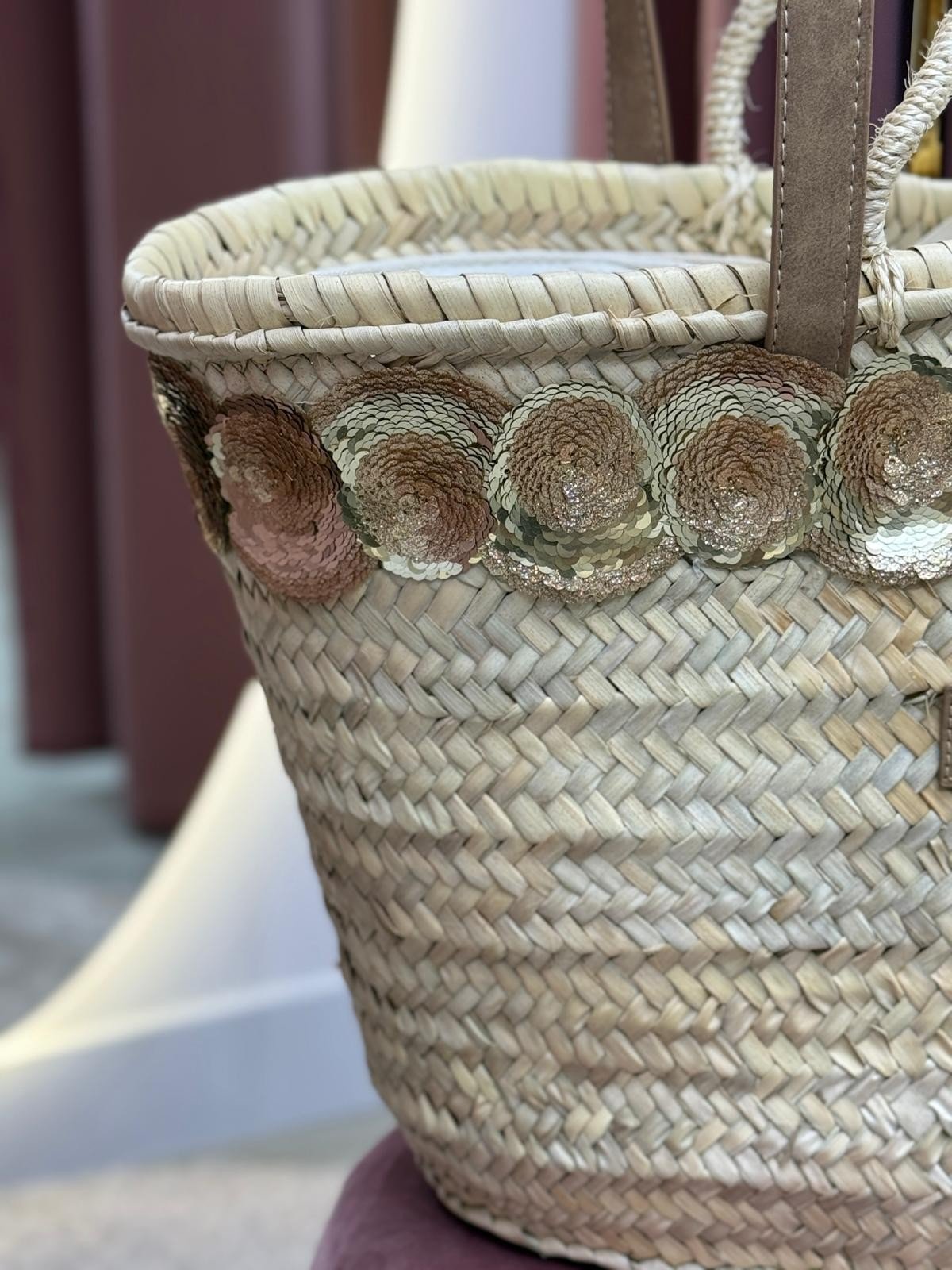 Cesta com brilhantes