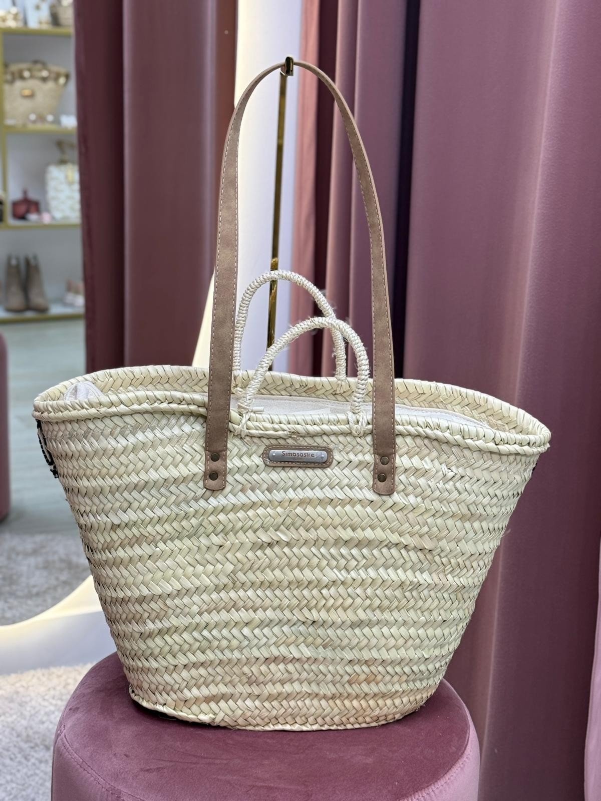 Cesta com brilhantes