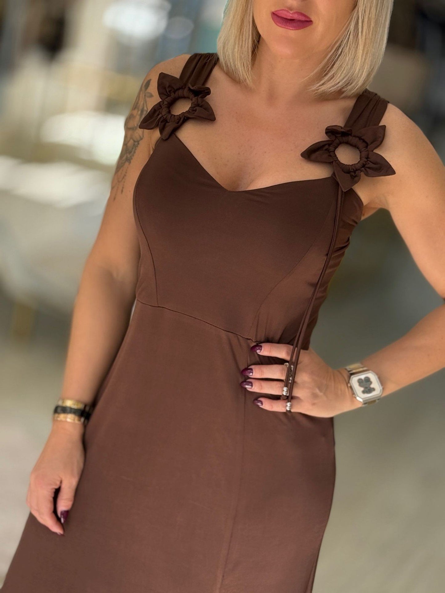 Vestido malha fria