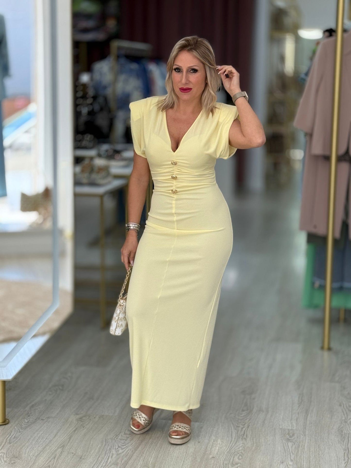 Vestido comprido (+cores)