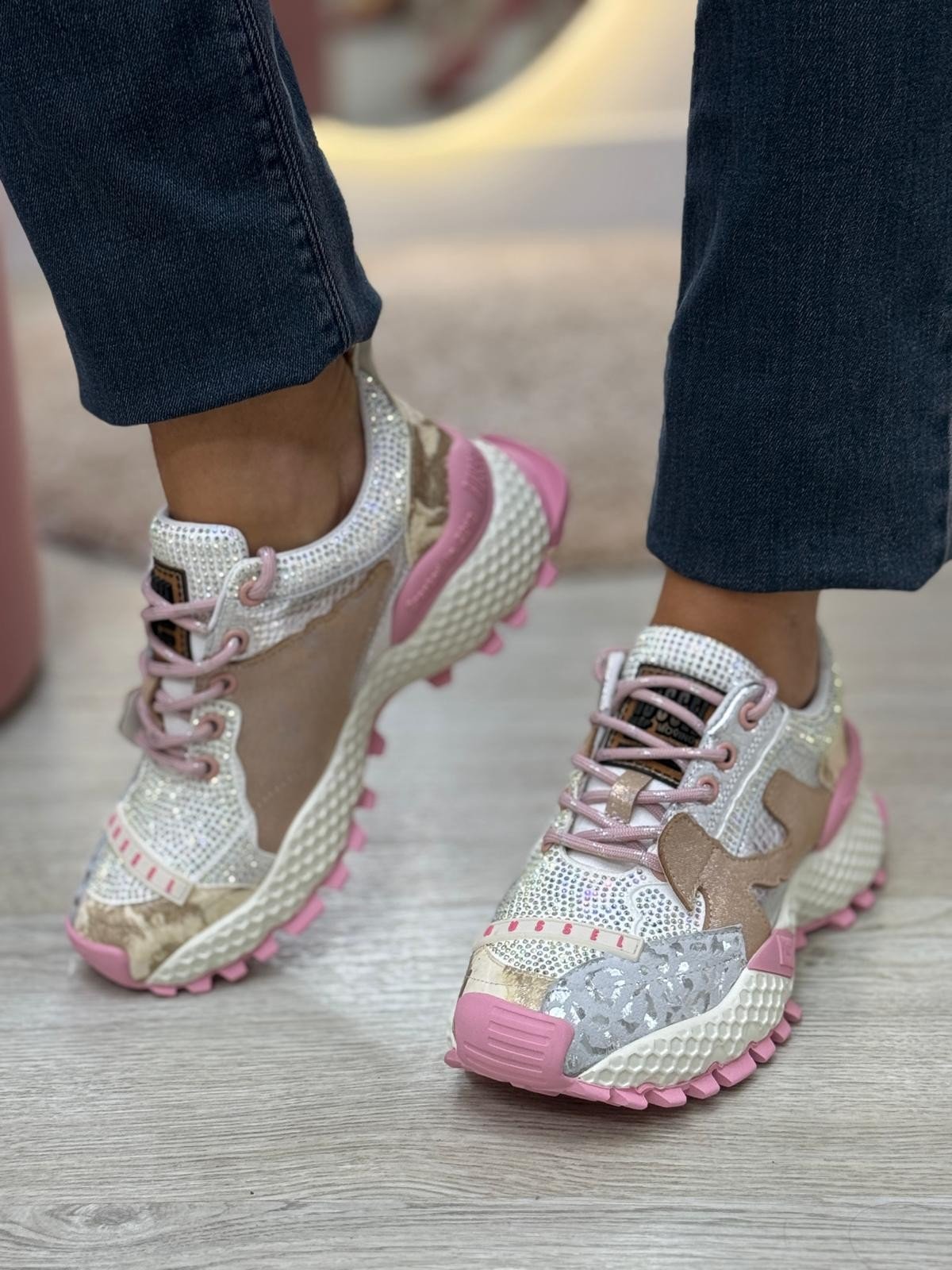 Ténis MIRA WHITE PINK