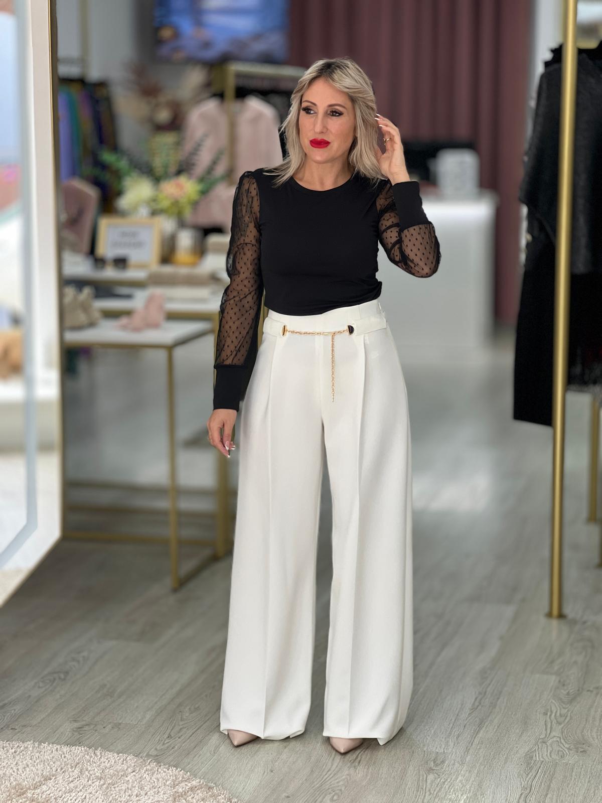 Camisola mangas em tule (+ cores)