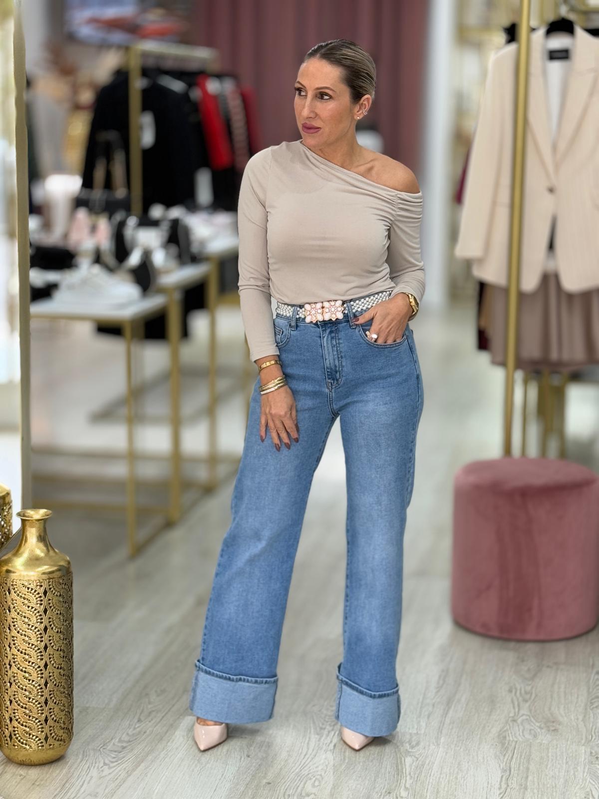 Jeans wide leg