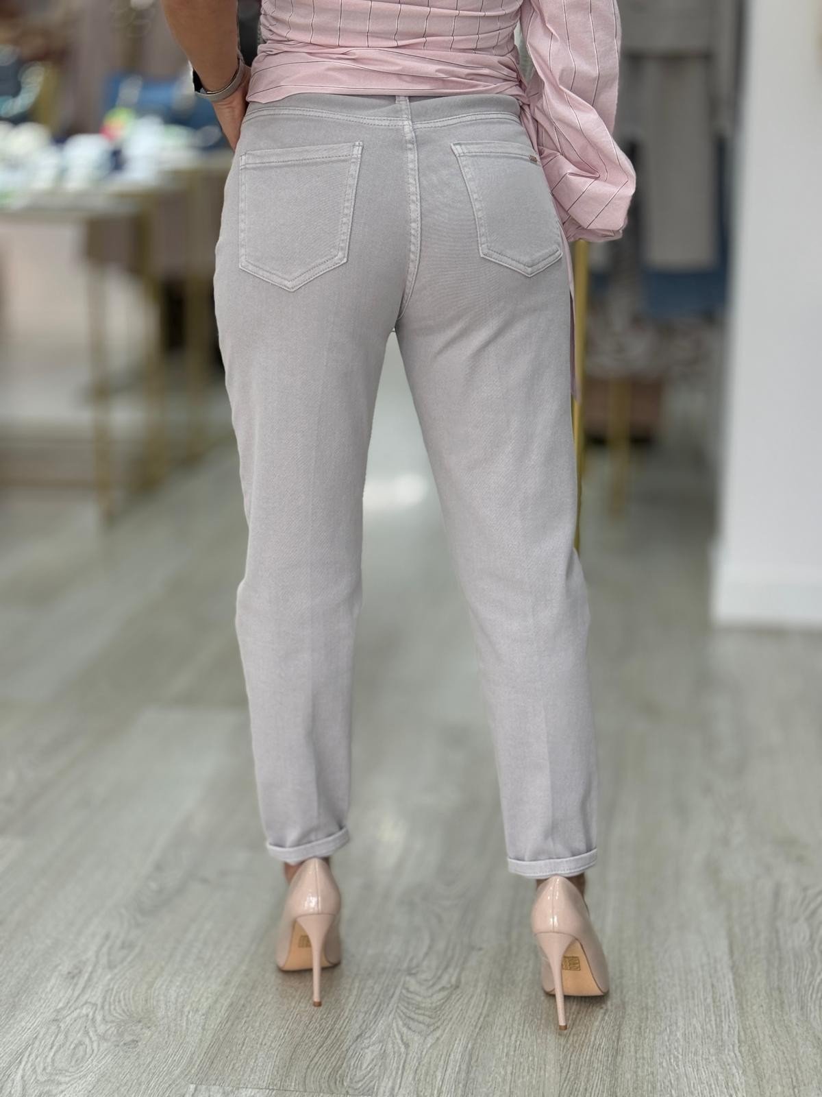 Calças de ganga mom fit