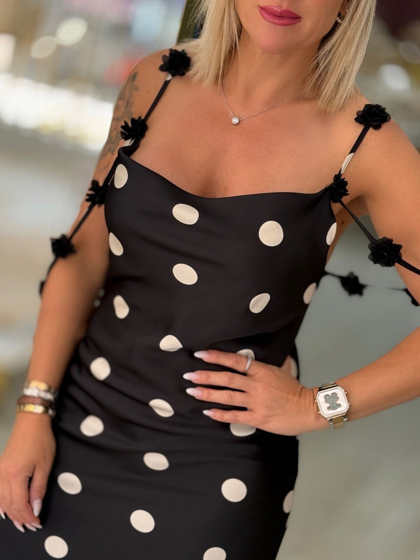 Vestido bolinhas
