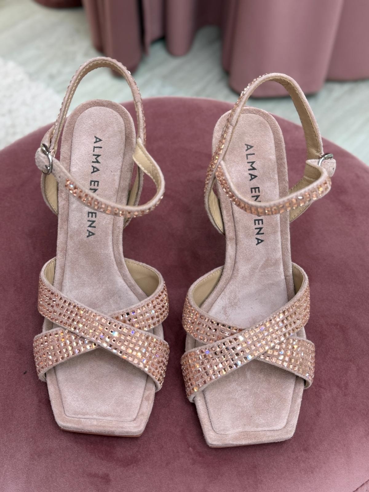 SANDÁLIAS DE STRASS