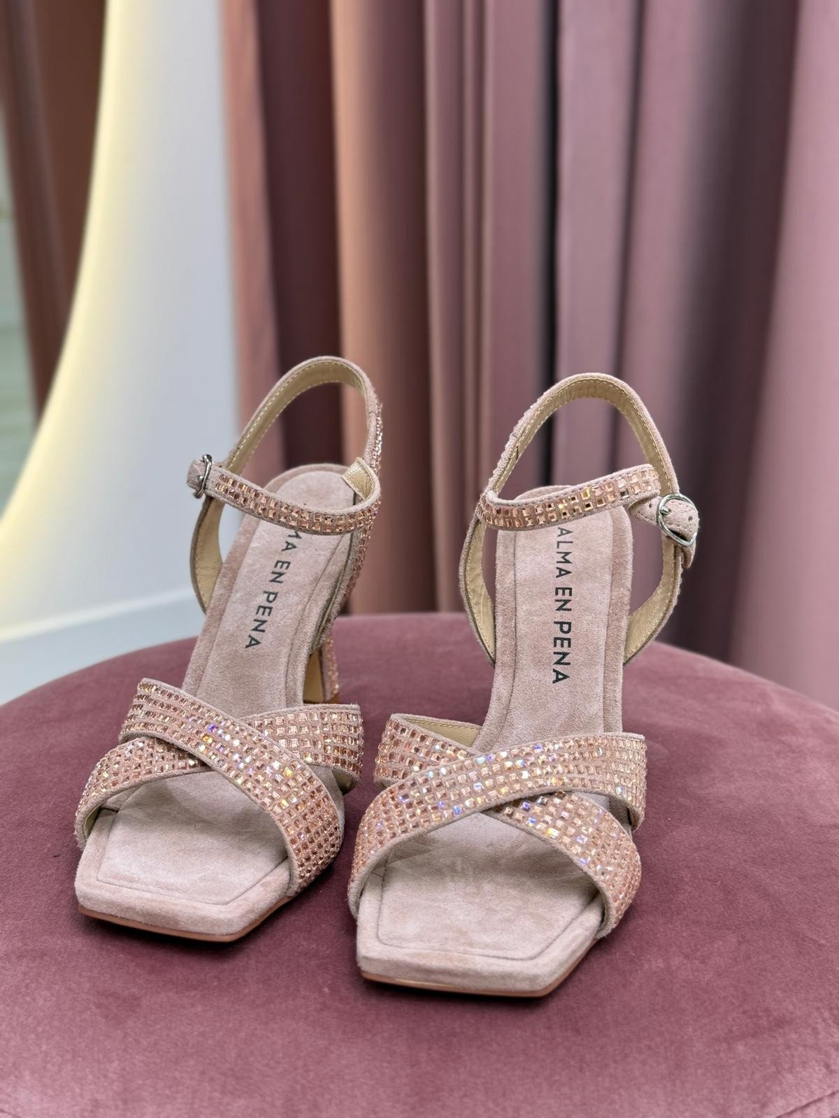 SANDÁLIAS DE STRASS
