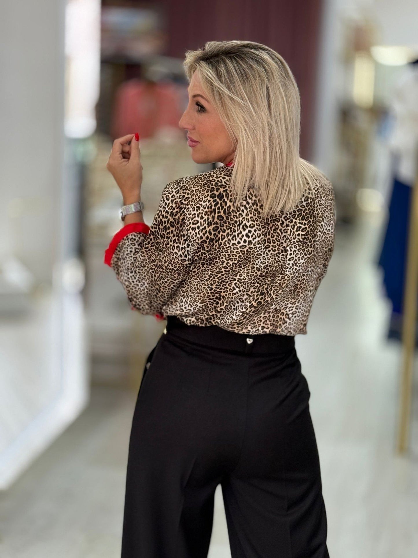 Túnica animal print