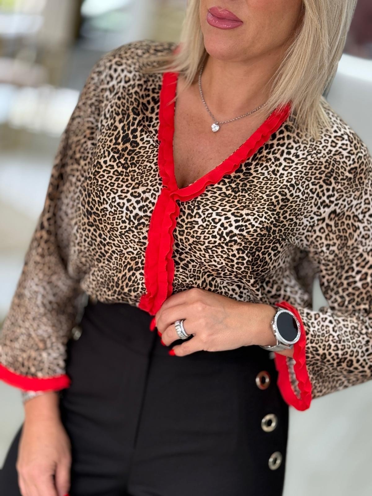 Túnica animal print