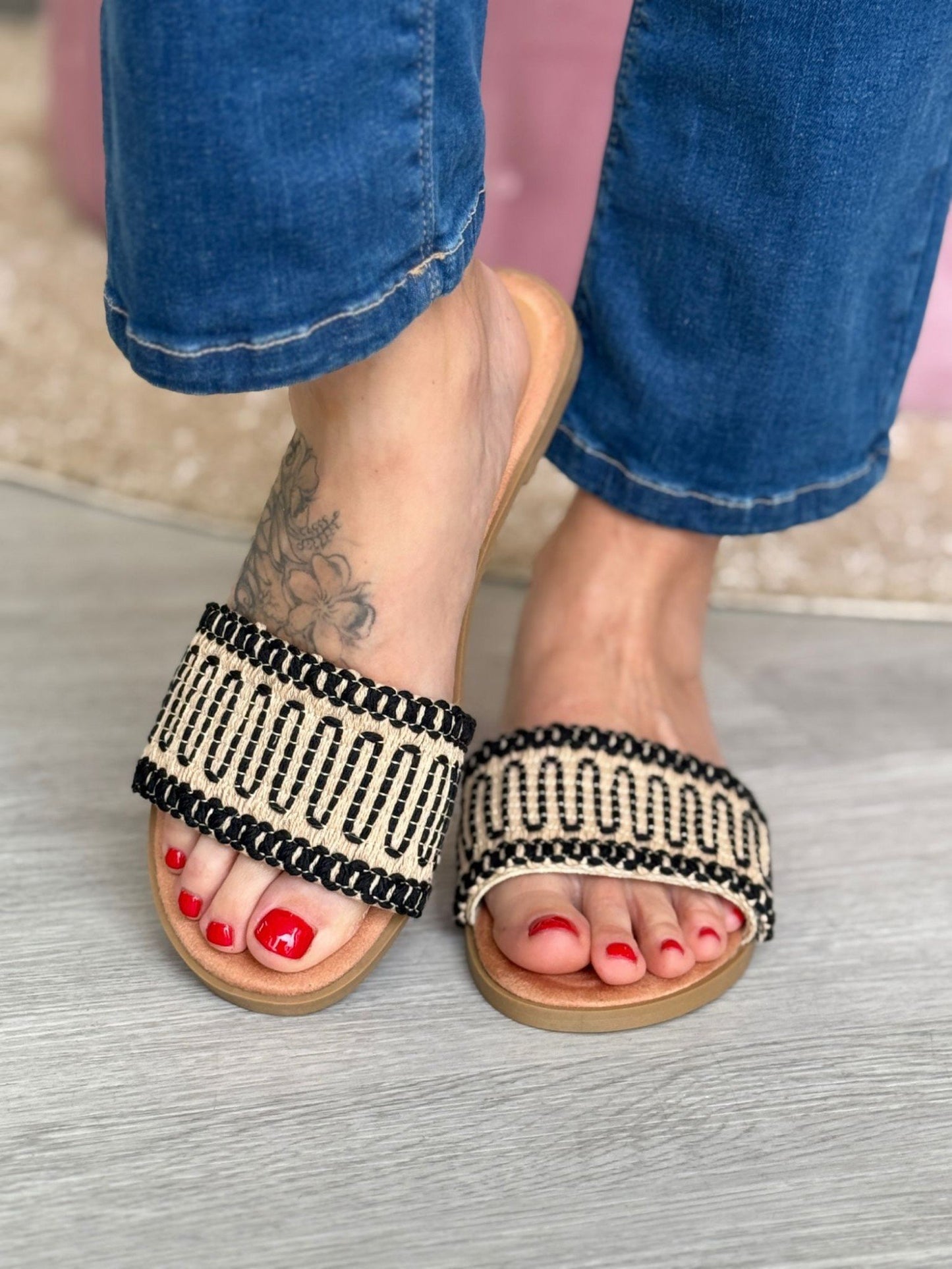 Sandálias rasas