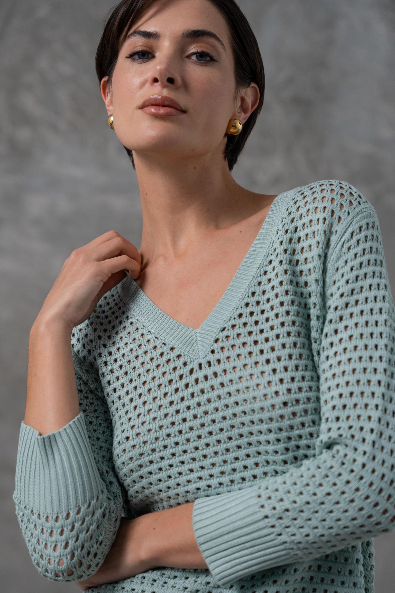 Camisola perfurada (+ cores)