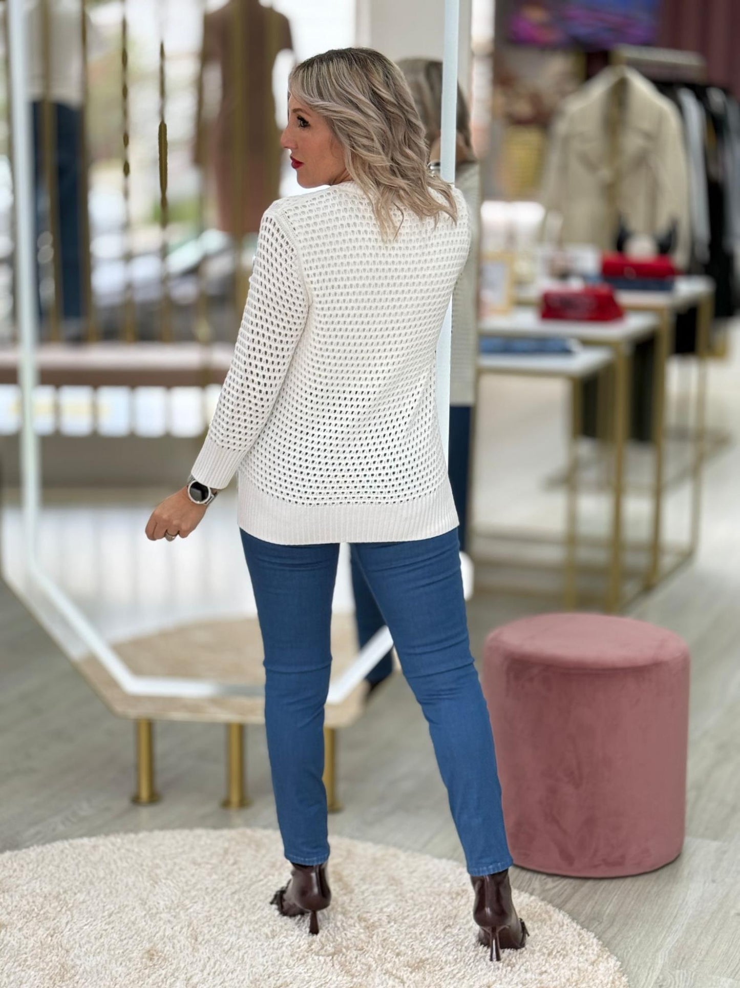 Camisola perfurada (+ cores)