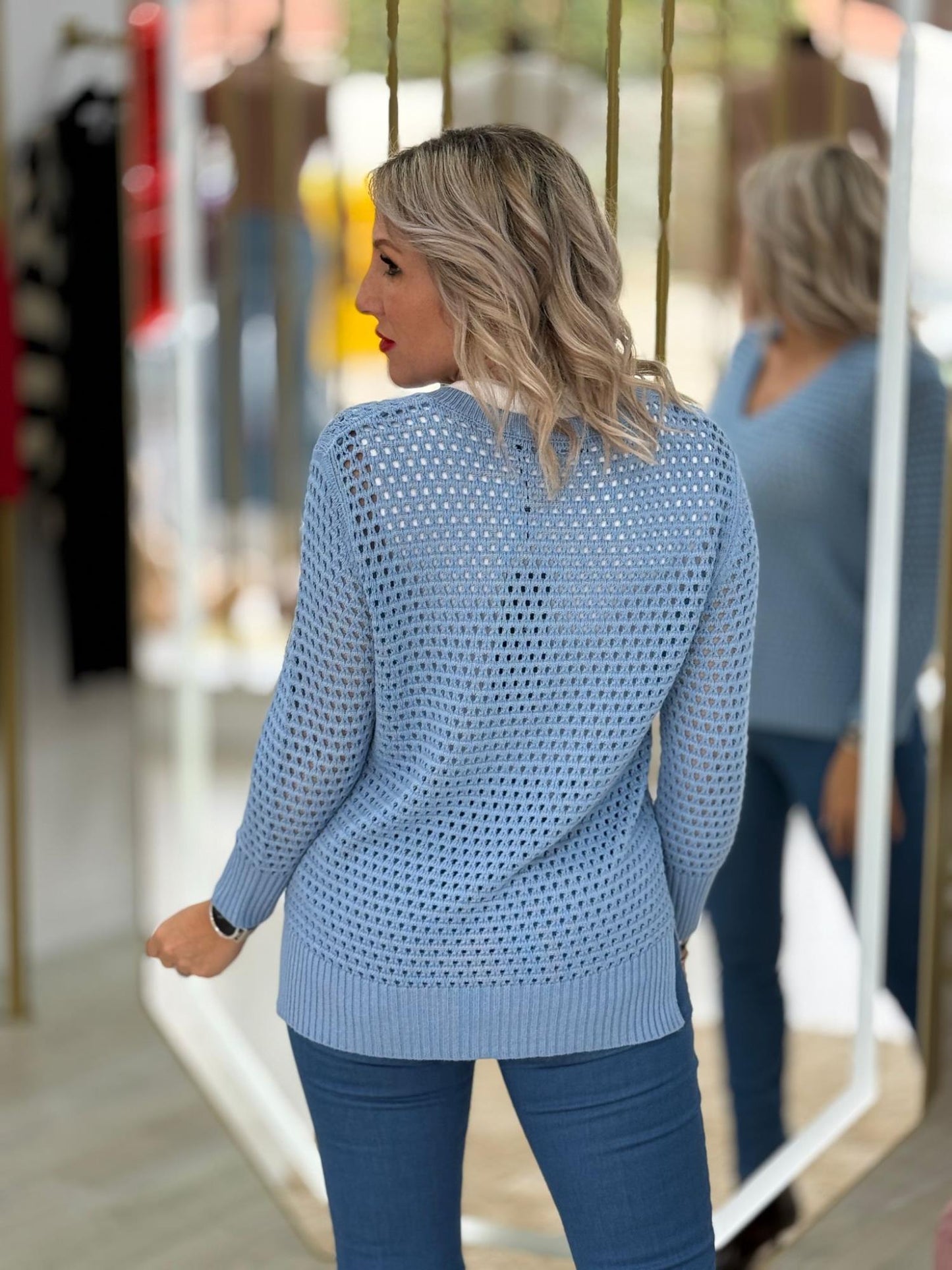 Camisola perfurada (+ cores)