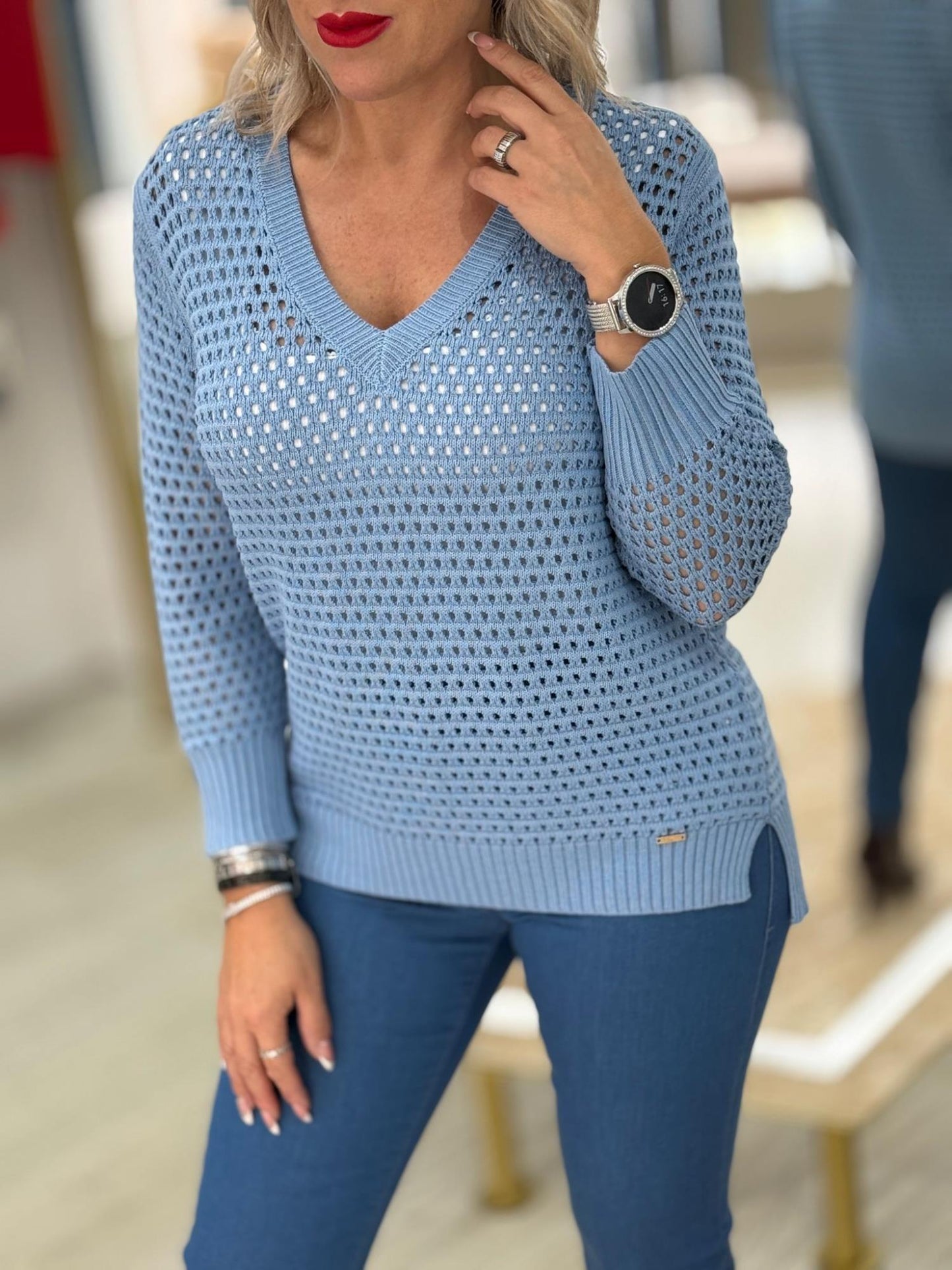 Camisola perfurada (+ cores)