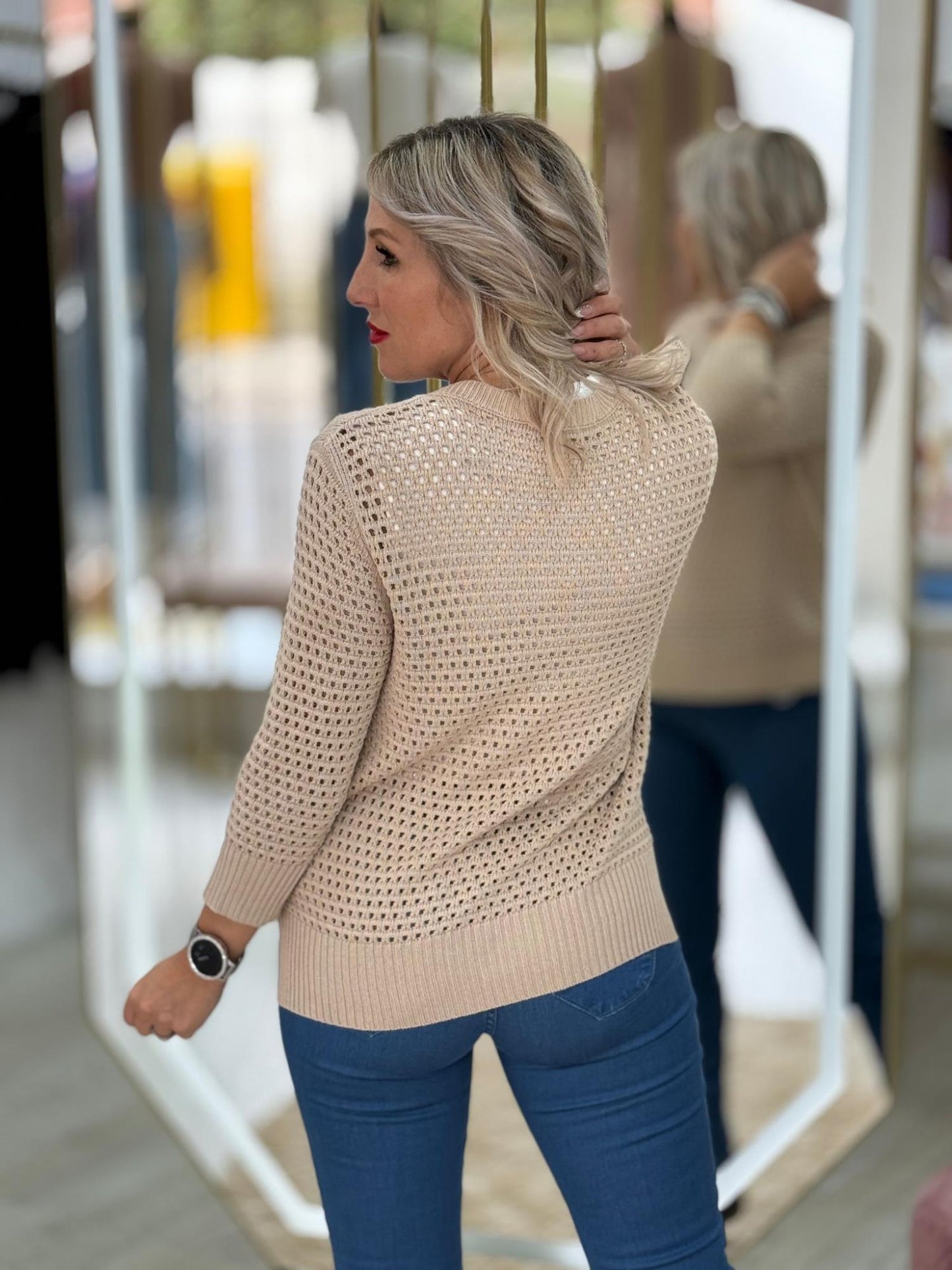 Camisola perfurada (+ cores)