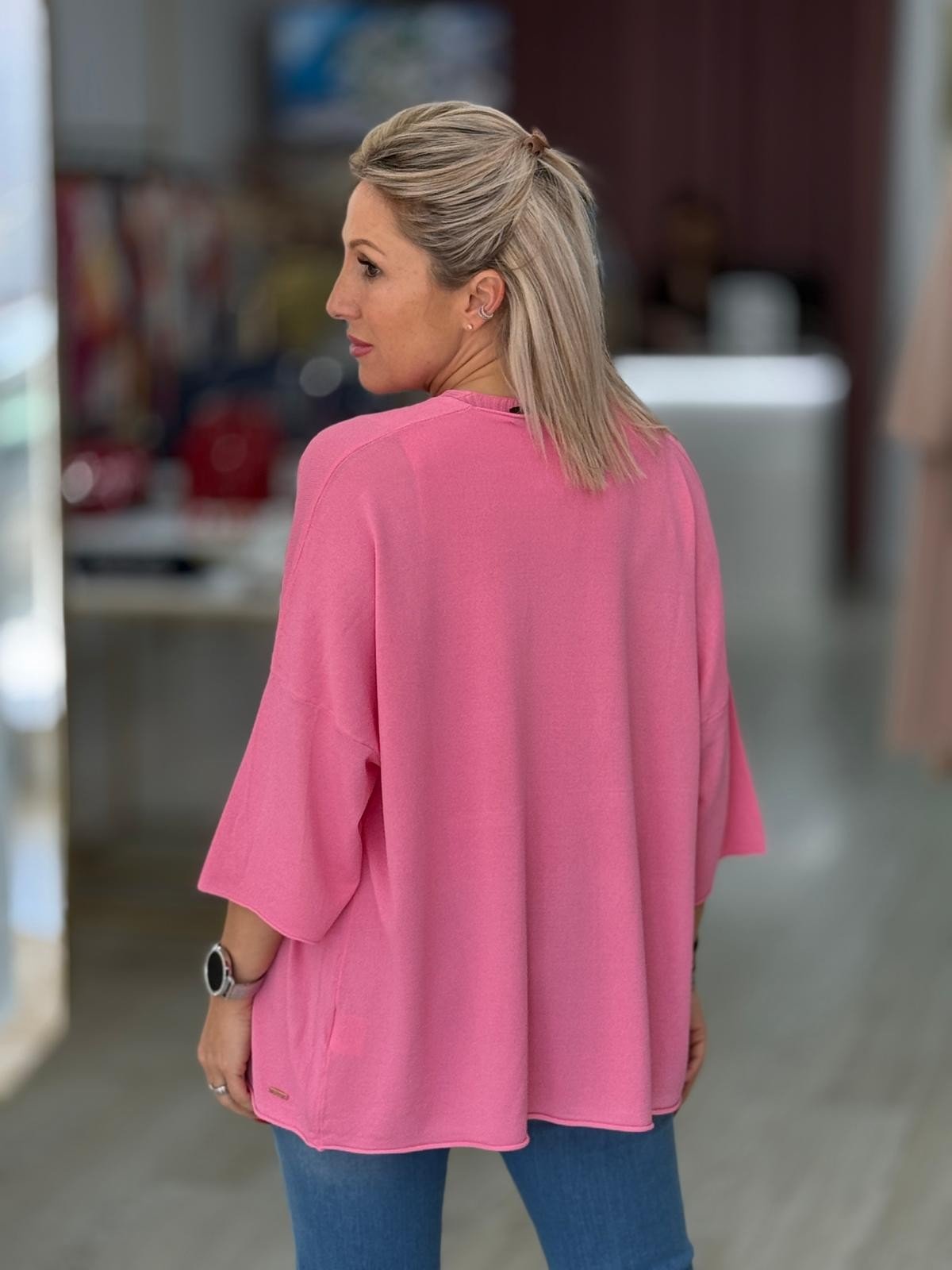 Conjunto de Malha: Casaco e Top