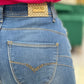 Calça de ganga slim